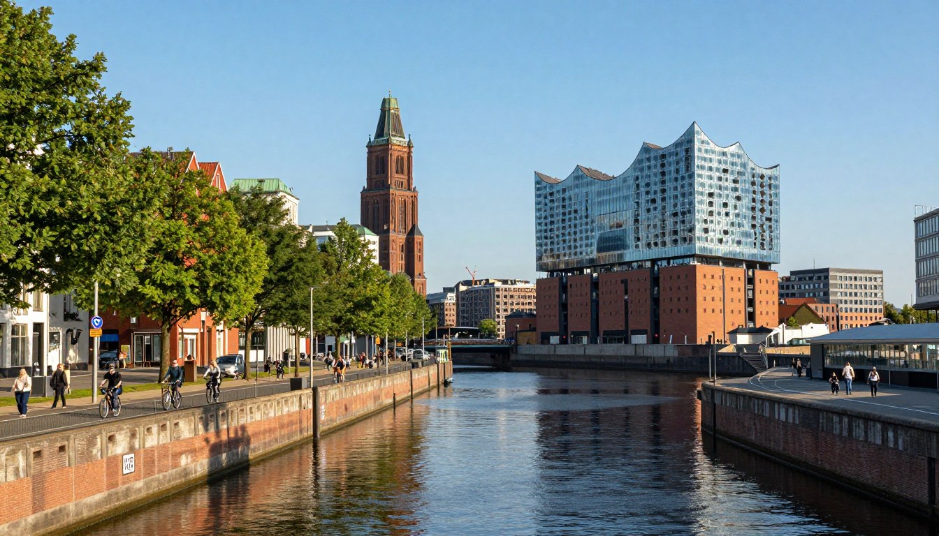 Gdzie leży Hamburg