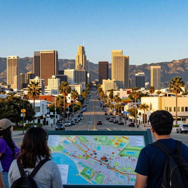Gdzie leży Los Angeles – położenie miasta i najciekawsze miejsca w okolicy