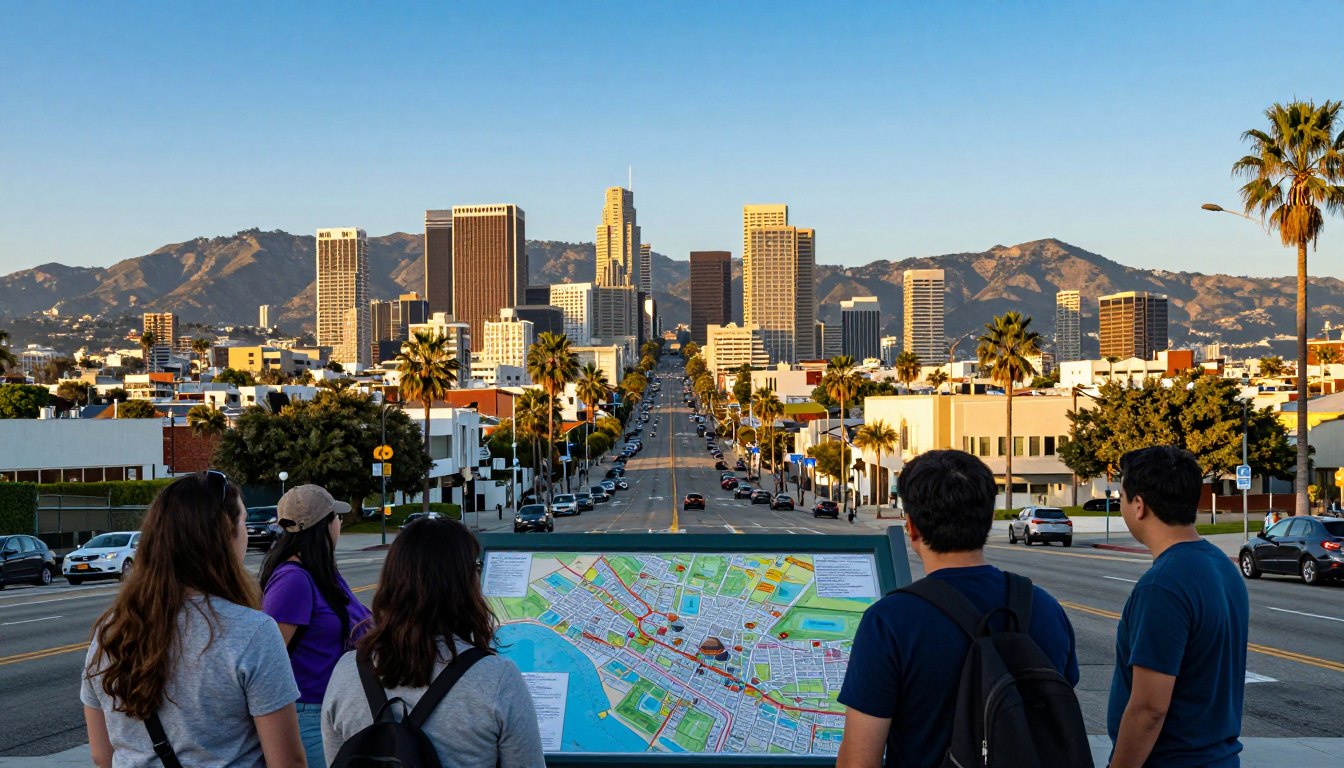 Gdzie leży Los Angeles