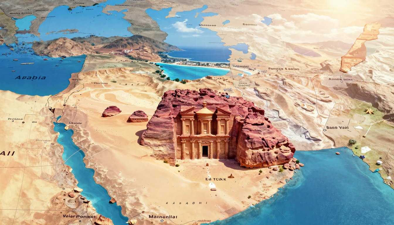 Jordania gdzie leży