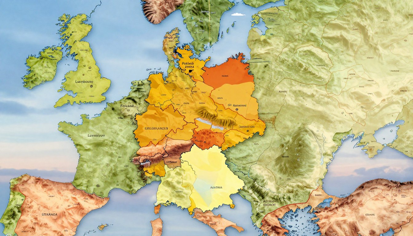 Z kim graniczą Niemcy