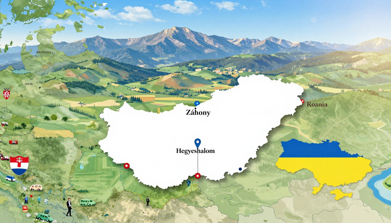 Z kim graniczą Węgry