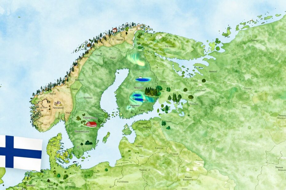 Z kim graniczy Finlandia