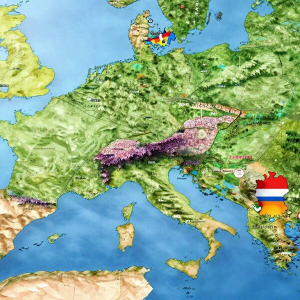 Z kim graniczy Francja – granice w Europie i terytoria zamorskie