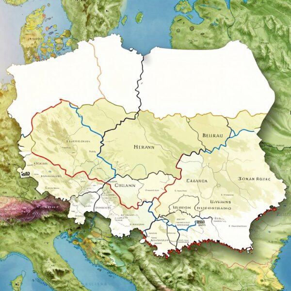 Z kim graniczy Polska – państwa sąsiadujące i przebieg granic
