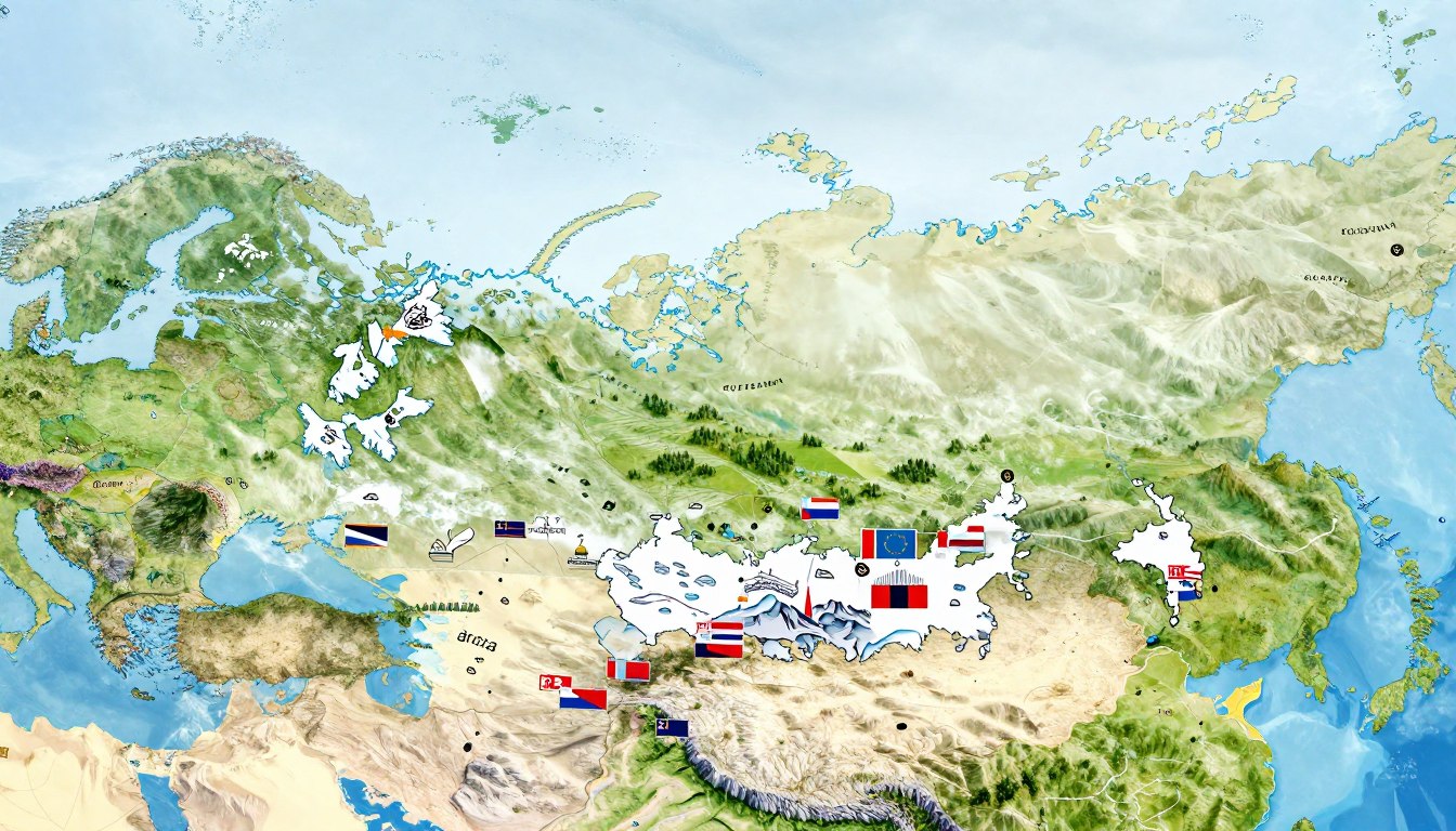 Z kim graniczy Rosja