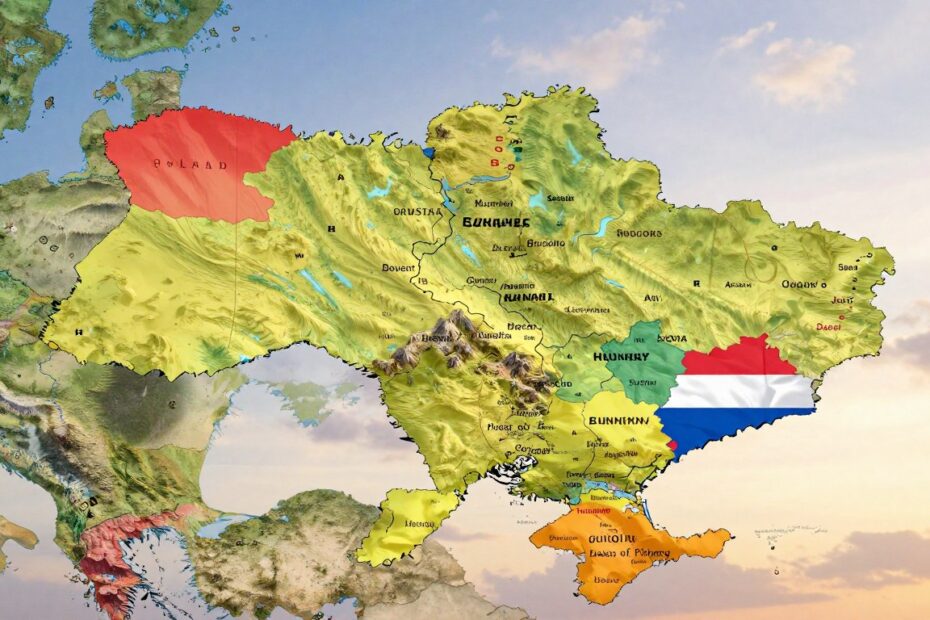 Z kim graniczy Ukraina